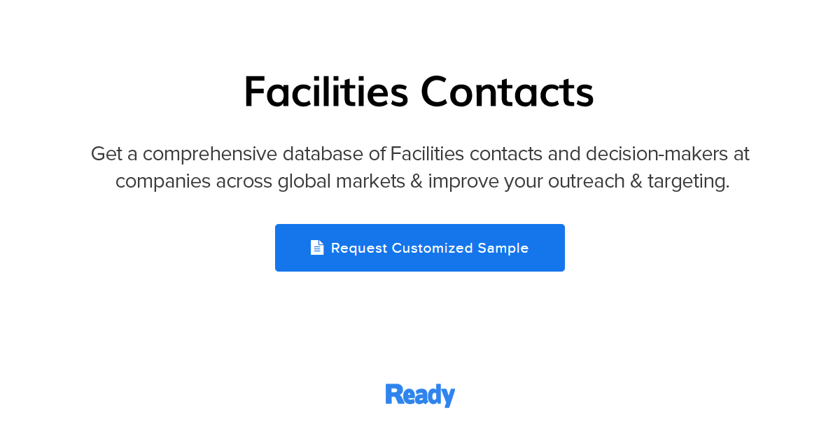 List Of 60,232 Facilities Contacts